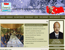 Tablet Screenshot of kartepe.gov.tr